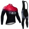 Set Langarmtrikot + Trägerhose Lange 2019 TEAM INEOS N001